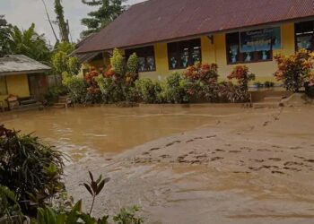 SDN 2 Tungoi Terendam Banjir,Bantuan Pembersihan Diperlukan Segera