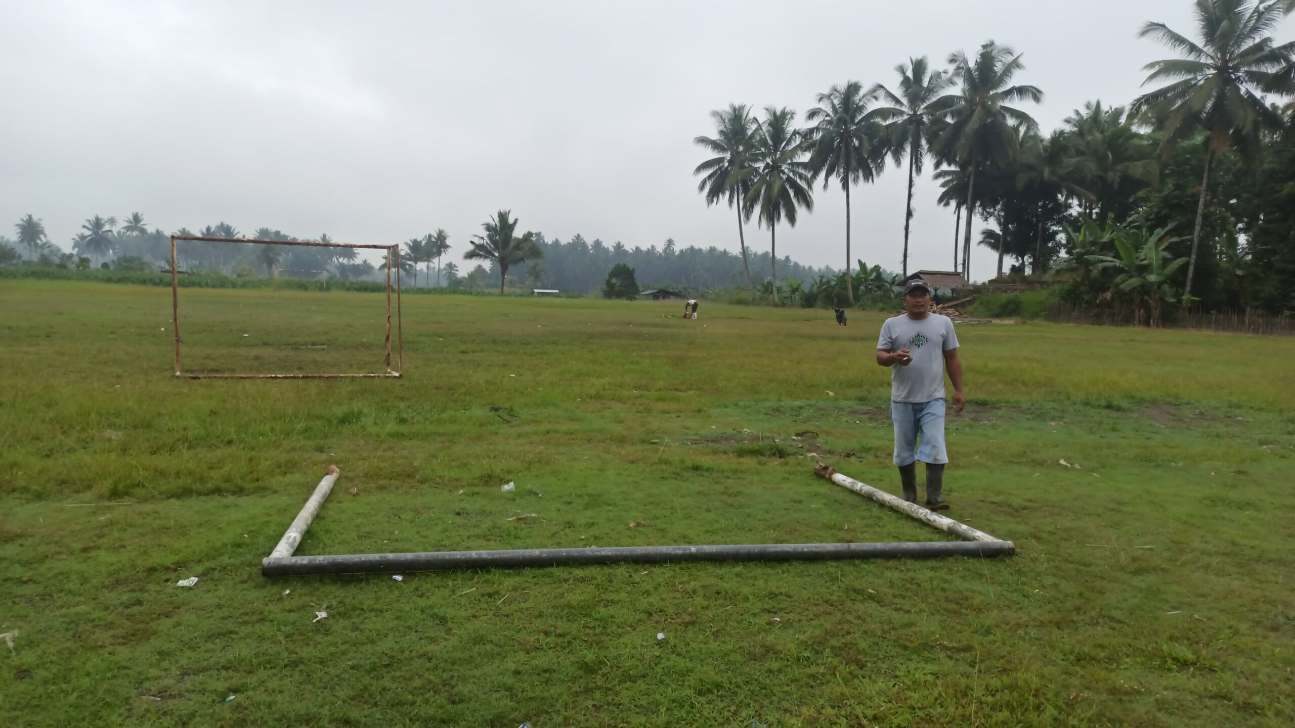 Antusias Karang Taruna Desa Bungko Sambut HUT ke-79 RI Persiapan Lomba Sepak Bola