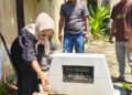 Dra. Hartina Badu, Ziarah ke Makam Almarhum Mantan Wakil Bupati Bolsel Periode 2010-2015