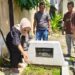 Dra. Hartina Badu, Ziarah ke Makam Almarhum Mantan Wakil Bupati Bolsel Periode 2010-2015