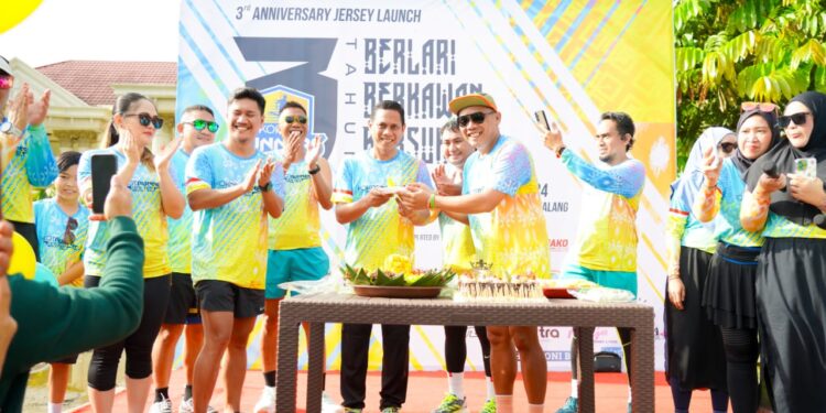 Wali Kota dan Wakil Wali Kota Terpilih Hadiri HUT ke-3 Kokot Runners