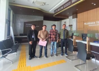 Ketua LBH Ansor Kotamobagu Gelar Seleksi Wawancara Teknis Penyedia Jasa Hukum di Pengadilan Agama Bolaang Uki