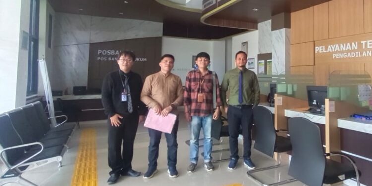 Ketua LBH Ansor Kotamobagu Gelar Seleksi Wawancara Teknis Penyedia Jasa Hukum di Pengadilan Agama Bolaang Uki 