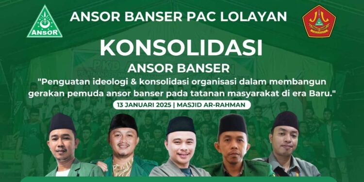 GP Ansor PAC Lolayan Gelar Konsolidasi Bertema “Penguatan Ideologi dan Konsolidasi Organisasi”
