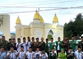 PAC GP Ansor Kecamatan Lolayan Gelar Konsolidasi di Masjid Ar-Rahman