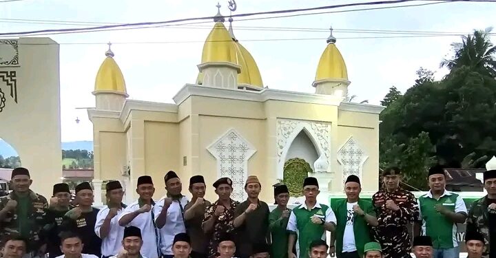 PAC GP Ansor Kecamatan Lolayan Gelar Konsolidasi di Masjid Ar-Rahman