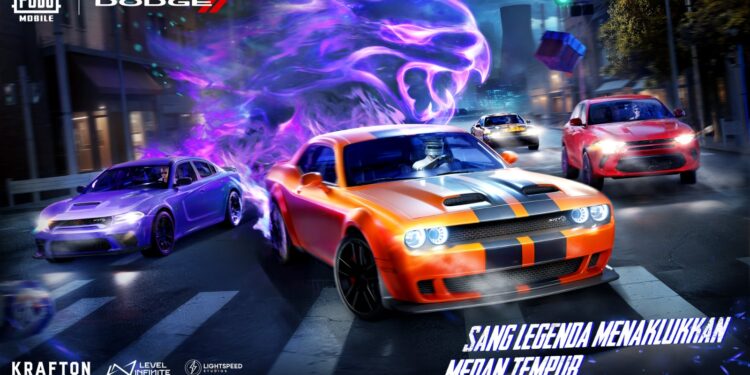 PUBG MOBILE dan Dodge Hadirkan Mobil Legendaris ke Medan Tempur: Challenger, Charger, dan Hornet!