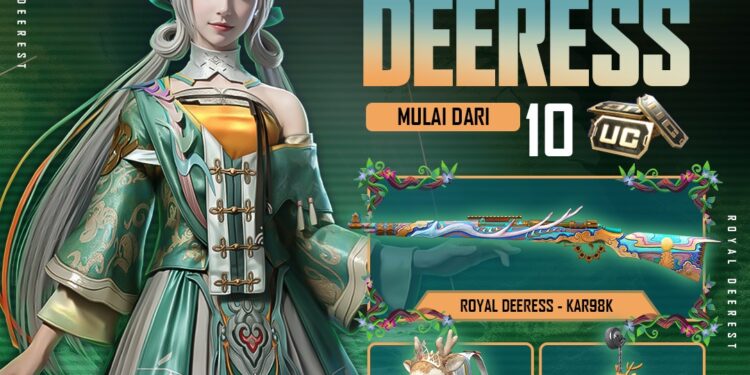 Lengkapi Gaya Naturespirit Deer Anda dengan Setelan Royal Deeress, Tersedia di Lucky Spin!