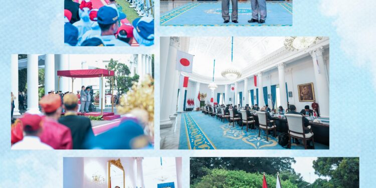 Presiden Prabowo Subianto Sambut Perdana Menteri Jepang Ishiba Shigeru di Istana Bogor