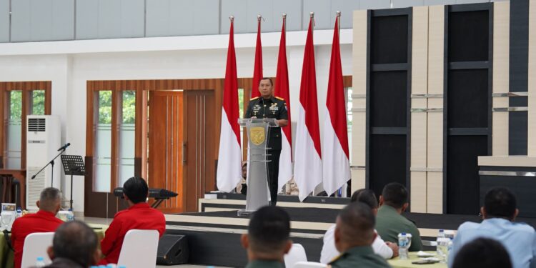 Silaturahmi dengan Awak Media, Pangdam XII/Tpr Ajak Kolaborasi Bangun Kalbar