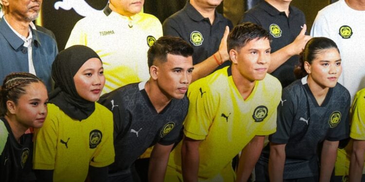 Timnas Malaysia Rilis Jersey Baru “Harimau Malaya,” FAM Resmi Gandeng PUMA Hingga 2029 
