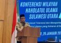 KH. Sya’ban Mauluddin dan KH. Ulyas Taha Pimpin PWNU Sulut 2025-2030