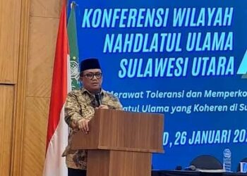 KH. Sya’ban Mauluddin dan KH. Ulyas Taha Pimpin PWNU Sulut 2025-2030