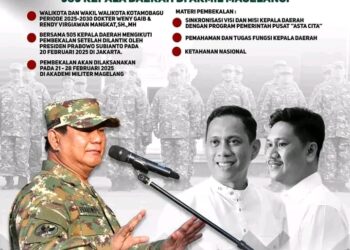 505 Kepala Daerah Akan Jalani Retret di Magelang, Presiden Prabowo Siapkan Akademi Militer