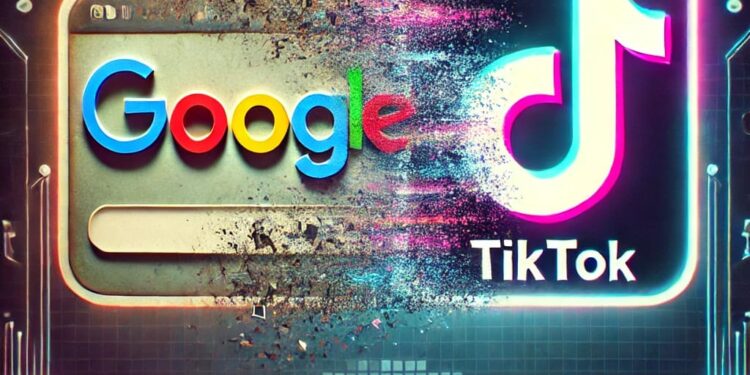 Sang Raja Mulai Kehilangan Tahta,,,,TikTok Dominasi Google Search .. Era Baru Mesin Pencarian Digital