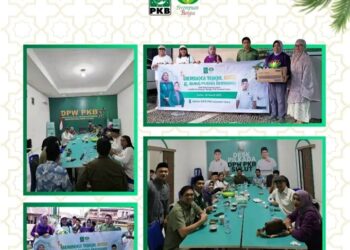 DPW PKB dan Perempuan Bangsa Sulut Berbagi Takjil, Berkah Ramadhan 