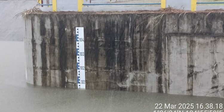 Bendungan Kuwil Kawangkoan Alami Spill Out, Masyarakat di Sepanjang Sungai Tondano Diminta Siaga