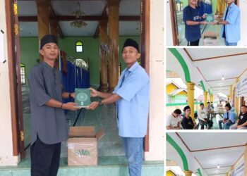 BKPRMI Bolmong Salurkan Al-Qur’an untuk Remaja Masjid Tungoi I & II