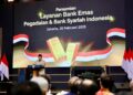 Pertama Dalam Sejarah Indonesia Resmi Miliki Layanan Bank Emas,, Diresmikan oleh Presiden Prabowo Subianto,, Dikelolah Pegadaian dan Bank Syariah Indonesia
