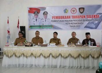 Wakil Wali Kota Kotamobagu Buka Seleksi Paskibraka Tingkat Daerah Tahun 2025