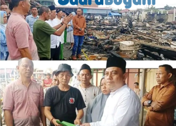 Yusra Kunjungi Korban Kebakaran Pasar Lolak, Serahkan Dokumen Kependudukan