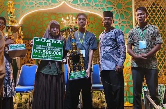 Kecamatan Lolayan Sabet Sejumlah Juara di Ajang STQH XXVIII Kabupaten Bolaang Mongondow