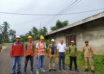 Jalan Tungoi 1 Segera Dikerjakan, Wakil Ketua DPRD Bolmong Tinjau Langsung Titik Nol