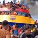 KM Barcelona V.A Terbakar di tengah Laut,,Nelayan Gangga Jadi Garda Terdepan Evakuasi