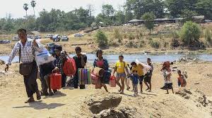 Perang Myanmar Memanas Lagi…. Ribuan Mengungsi ke Thailand