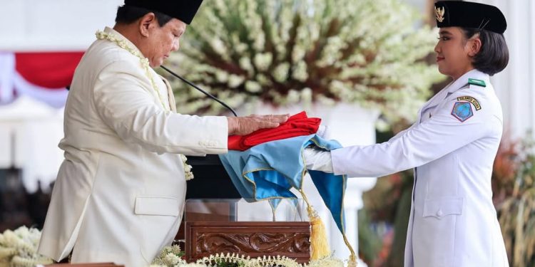 Dari Kaki Gunung Lokon ke Istana Merdeka, Inilah Bianca Lantang Pembawa Baki Paskibraka 2025