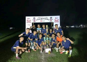 RT 2 Tampil Perkasa, Rebut Gelar Juara Sangadi Cup 2025 Tungoi II