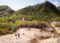 Merah Putih Berkibar di Gunung Ambang, Perayaan Kemerdekaan RI Sukses di Gelar Aliansi Pecinta Alam se-BMR