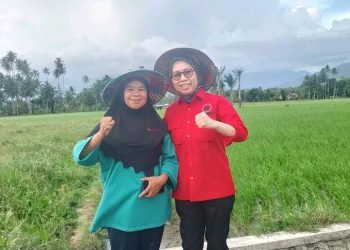 Ibu Yasti Soepredjo Mokoagow Kunjungi Desa Tungoi Dua di Hari Tani Nasional