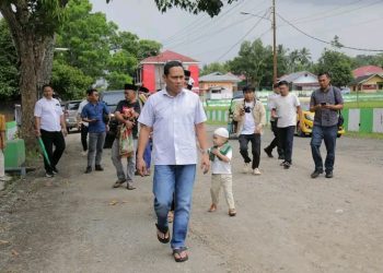 Wali Kota Kotamobagu Tinjau Perbaikan Jalan A.P Mokoginta Upai, Pontodon – Bilalang