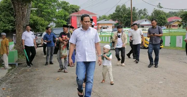 Wali Kota Kotamobagu Tinjau Perbaikan Jalan A.P Mokoginta Upai, Pontodon – Bilalang