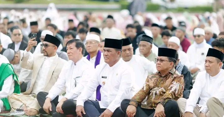 Khidmat dan Penuh Makna, Sholat Id di Manado Dihadiri Gubernur Sulut