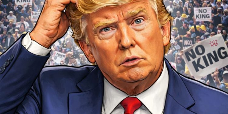 “No Kings” Bergema, Publik Amerika Tolak Kekuasaan yang Dinilai Berlebihan