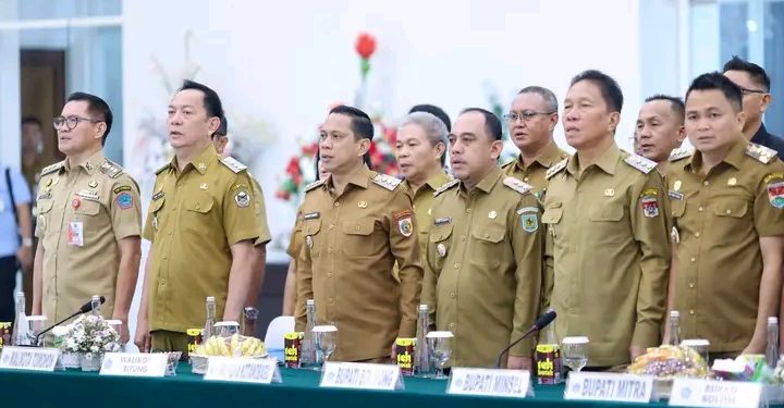 Langkah Nyata Pengawasan, Bupati Bolmong Hadiri Rakor BPKP dan Terima LED