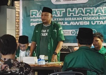 Dari Aktivis ke Pimpinan Ansor Sulut: Hamri Mokoagow Resmi Nahkodai PW GP Ansor 2026–2029