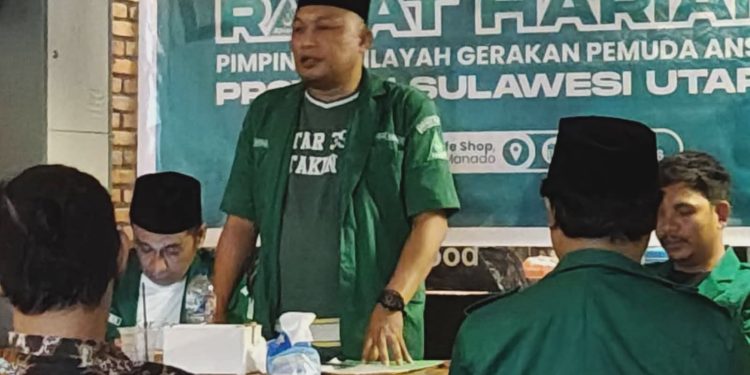 Dari Aktivis ke Pimpinan Ansor Sulut: Hamri Mokoagow Resmi Nahkodai PW GP Ansor 2026–2029