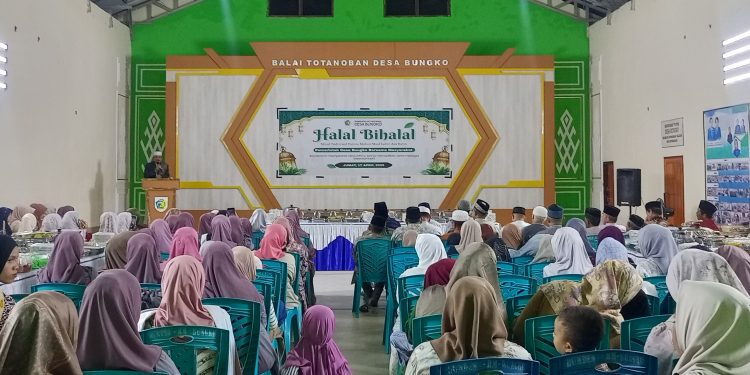 Halal Bihalal Desa Bungko, Momentum Mempererat Silaturahmi, Saling Memaafkan Serta Menjaga Kebersamaan