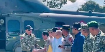 Wali Kota Weny Gaib dan Forkopimda Sambut Kunker Menhan RI di Kotamobagu
