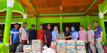 Aksi Kemanusiaan Pemdes Tungoi Satu dan TP-PKK untuk Warga Terdampak Musibah