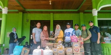 Mita Manolang Pimpin Aksi Kemanusiaan, Pemdes Tungoi II Hadir untuk Korban Banjir