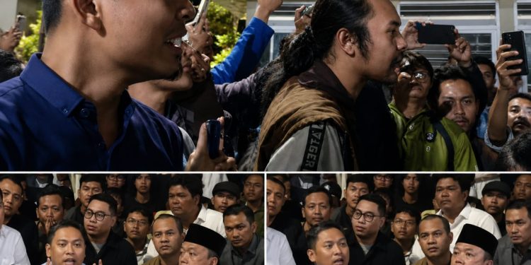 Memanas, Menteri Nusron Wahid dan Wamen Sudaryono Berdebat Sengit dengan Mahasiswa