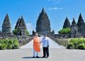 Prabowo dan PM Modi Resmikan Kerja Sama Konservasi Candi Prambanan