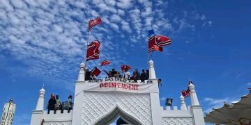 Aceh Memanas! Lambang Garuda Dilecehkan, Merah Putih Diturunkan dan Diganti Bendera Bulan Bintang