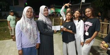 Meriah! Warga Tungoi II Gelar Lomba Dana-Dana dan Line Dance Sambut HUT RI ke-81