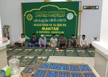 Masjid Ar-Rahman Tungoi 1 Bergema Dzikir dan Sema’an Al-Qur’an, Bupati Yusra dan Kapolres Turut Hadir