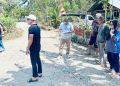 Lorong Gereja Efrata Kembali Diukur, Jalan Paving Dusun 3 RT 9 Tungoi Dua Segera Dilanjutkan